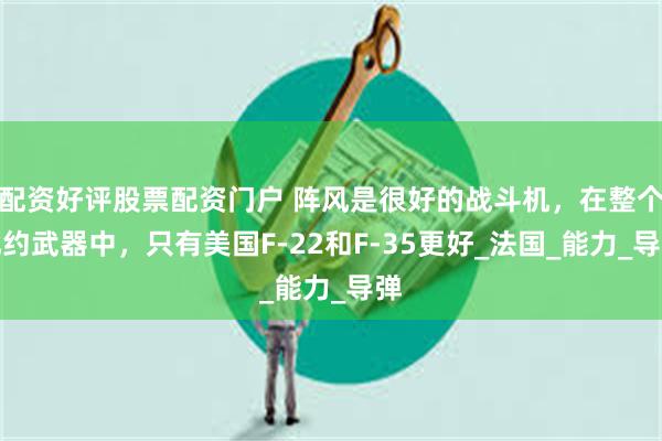 配资好评股票配资门户 阵风是很好的战斗机，在整个北约武器中，只有美国F-22和F-35更好_法国_能力_导弹
