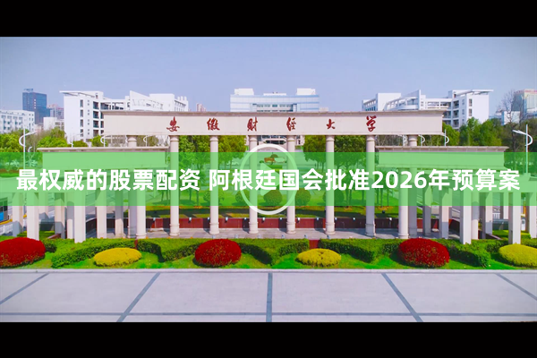 最权威的股票配资 阿根廷国会批准2026年预算案