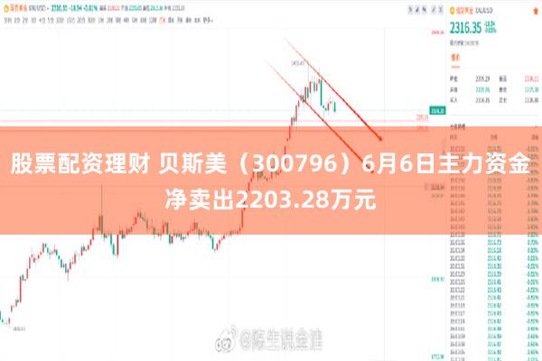 股票配资理财 贝斯美（300796）6月6日主力资金净卖出2203.28万元
