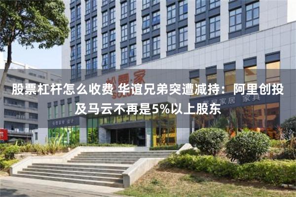 股票杠杆怎么收费 华谊兄弟突遭减持：阿里创投及马云不再是5%以上股东