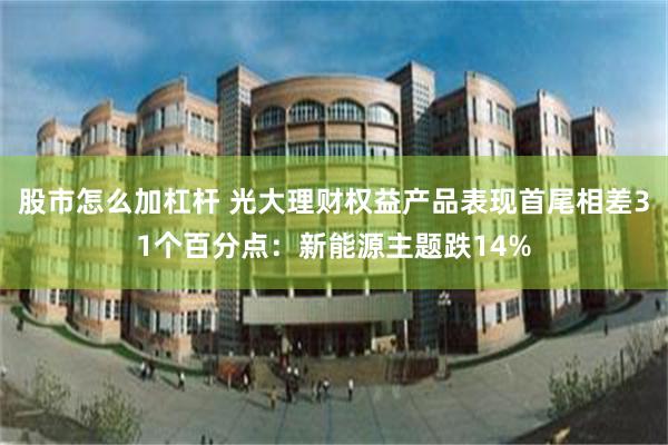 股市怎么加杠杆 光大理财权益产品表现首尾相差31个百分点：新能源主题跌14%